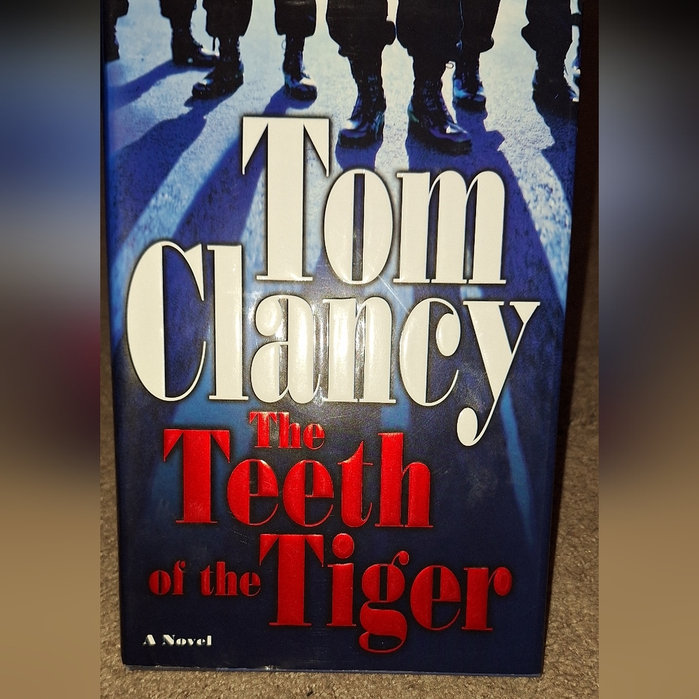 Tom Clancy's The Teeth of the Tiger Hardcover BOOK